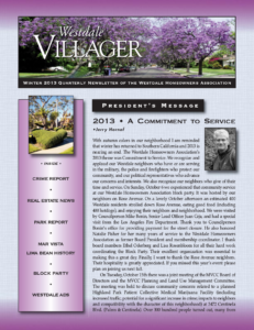 Winter 2013 Villager